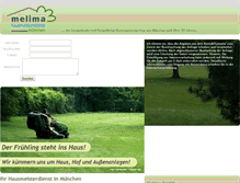 Tablet Screenshot of melima-gmbh.de